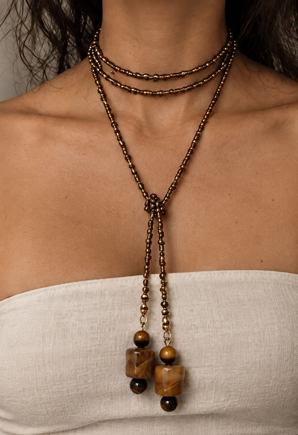 Pine Wrap Necklace