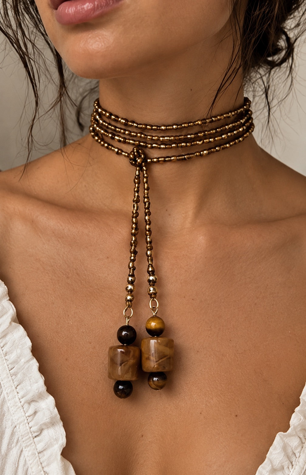 Pine Wrap Necklace